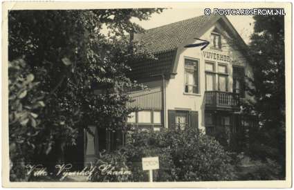 ansichtkaart: Chaam, Villa Vijverhof