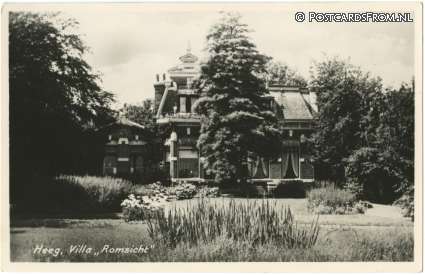 ansichtkaart: Heeg, Villa 'Romsicht'