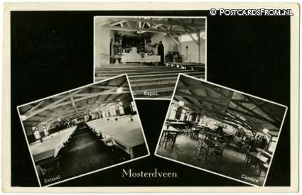 ansichtkaart: Nunspeet, R.K. Vac. Centr. Mosterdveen