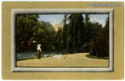 ansichtkaart: Bergen op Zoom, Volkspark