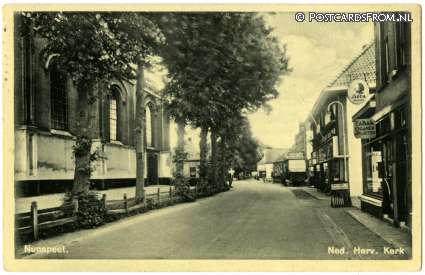 ansichtkaart: Nunspeet, Ned. Herv. Kerk