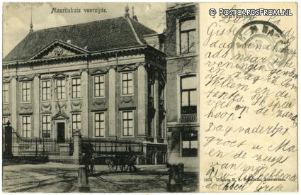 ansichtkaart: 's-Gravenhage, Mauritshuis voorzijde
