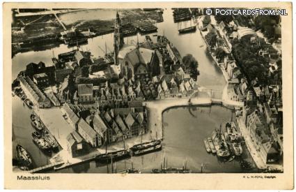 ansichtkaart: Maassluis, --