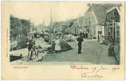 ansichtkaart: Winschoten, Buitenvenne