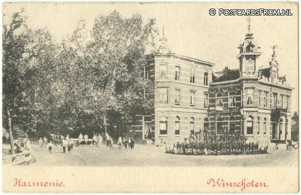 ansichtkaart: Winschoten, Harmonie
