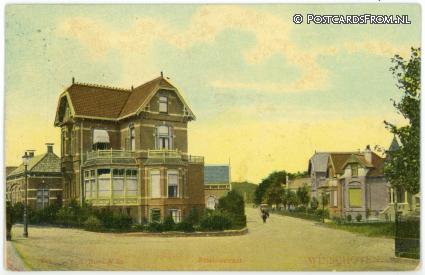 ansichtkaart: Winschoten, Stationstraat