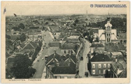 ansichtkaart: Winschoten, Panorama