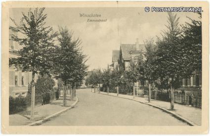 ansichtkaart: Winschoten, Emmastraat